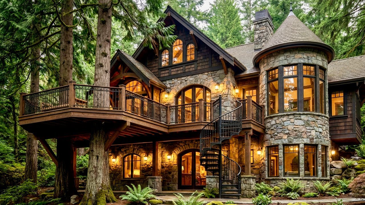 Inside the Most Luxe Pastoral Retreat | Rustic Textures & Expansive Garden Vistas