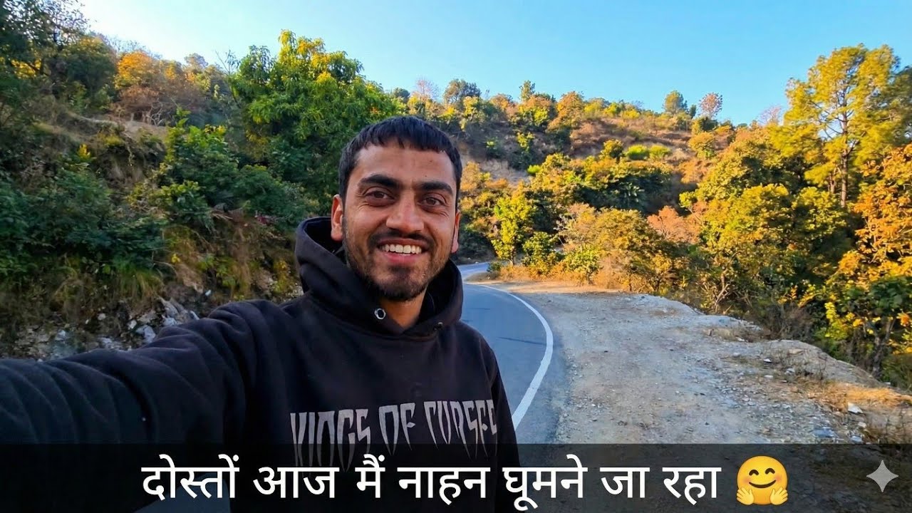 Doston aaj main bus mein nikal pada hoon Nahan ghoomne 🚍⛰️