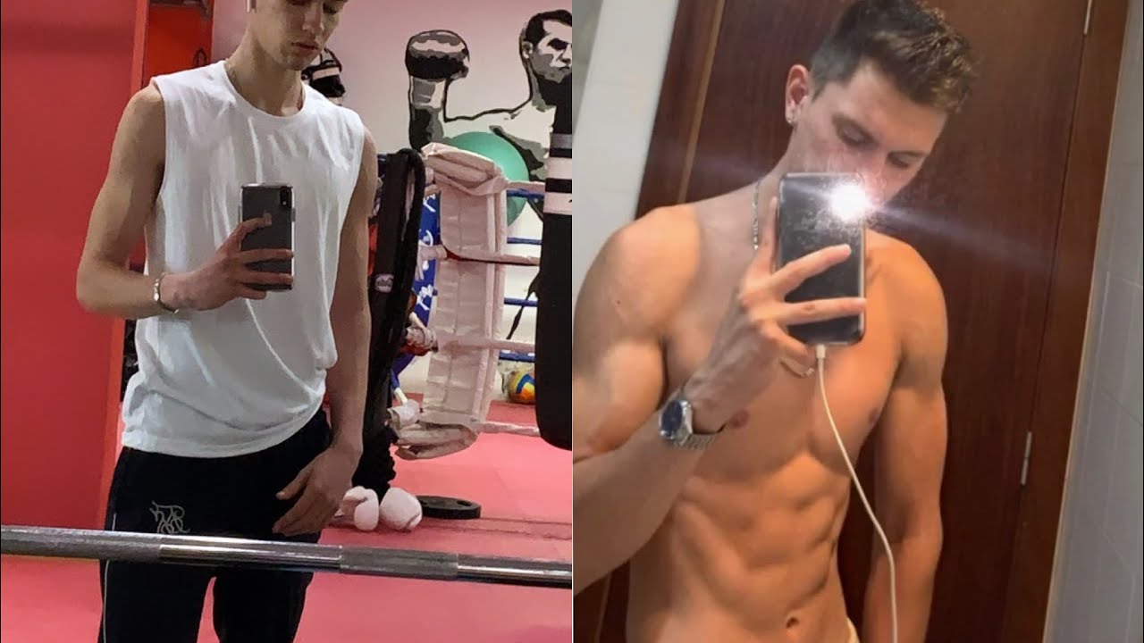 Mi transformación física 6 meses (ectomorfo)