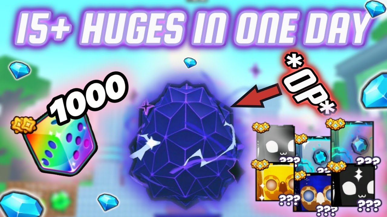 *PET SIM 99 RNG EVENT* 15+ HUGES PER DAY! 1000 MEGA LUCKY DICE! (HUGE PET GIVEAWAY)!