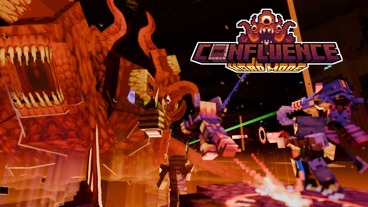 Hardmode Is Here! Confluence Otherworld v1.2! | Minecraft Terraria Mod