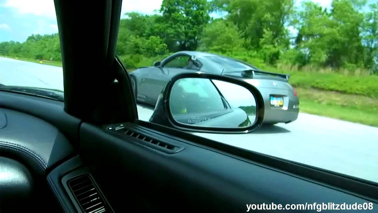 470hp Turbo Acura NSX (in-car) vs. Turbo Dynosty 350Z