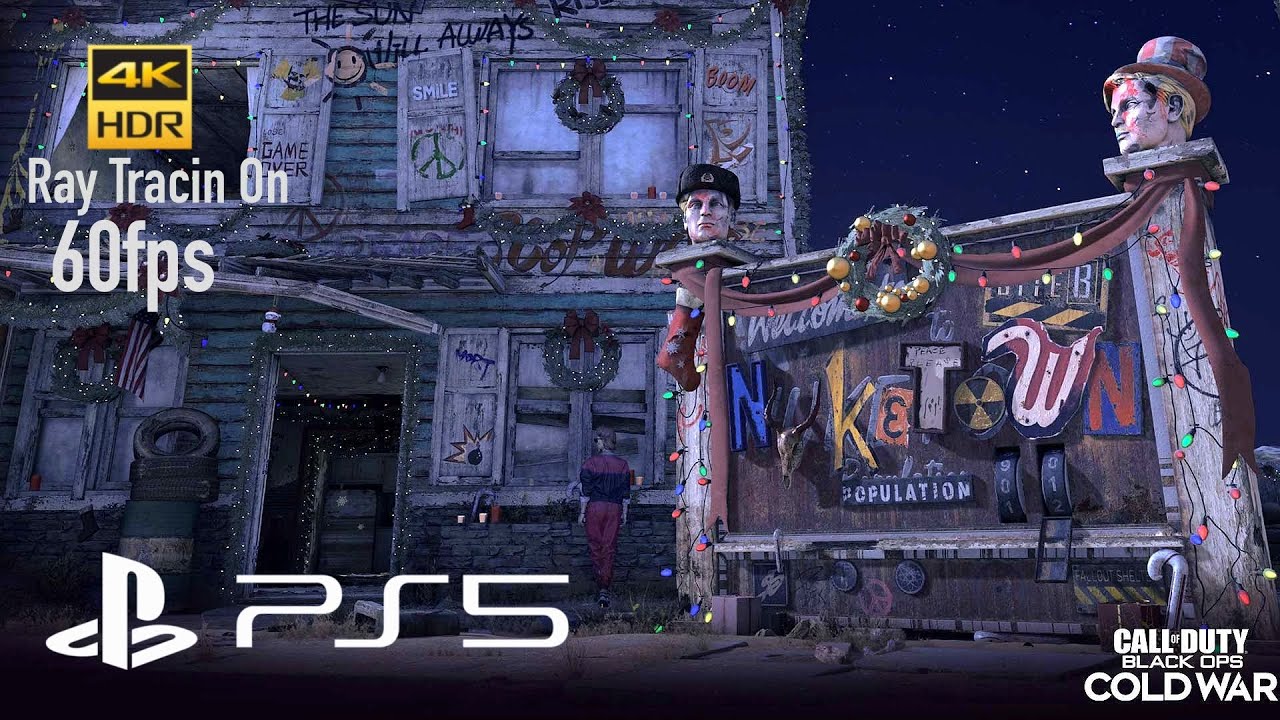 Black Ops Cold War - Nuketown 84 Holiday - 4K HDR 60fps Ray Tracing.