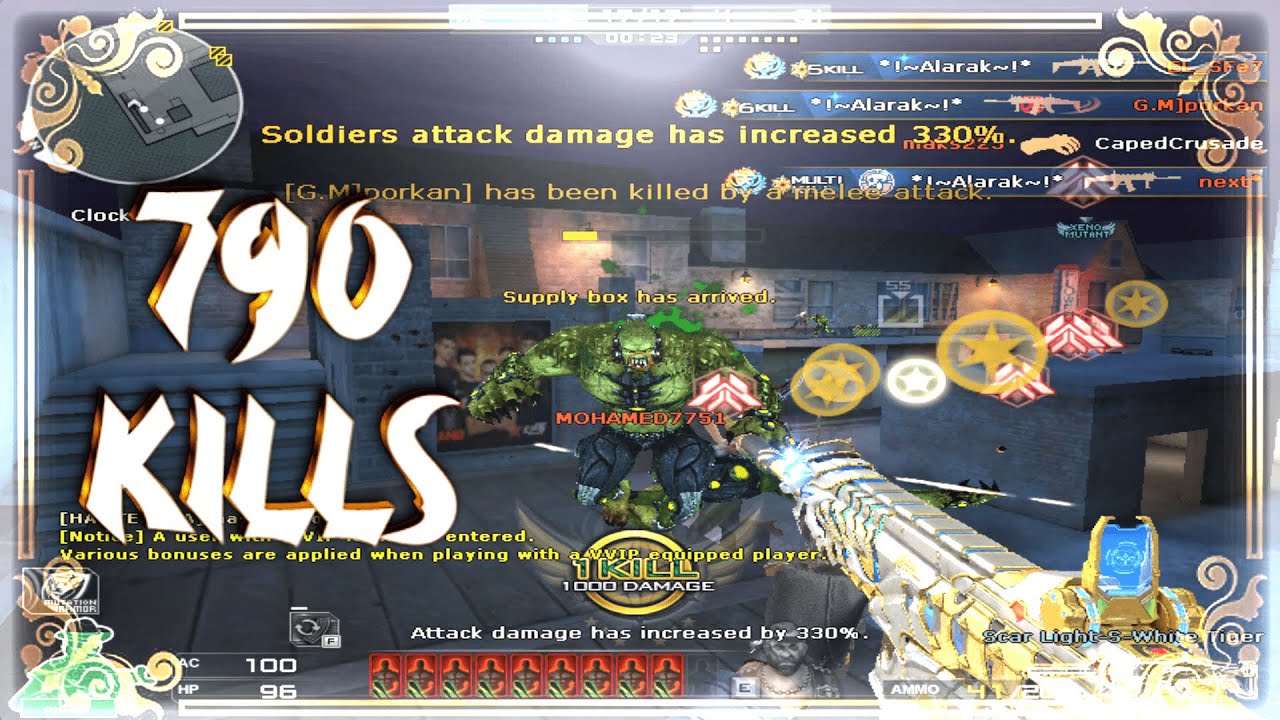 CrossFire West: Scar Light-S-White Tiger - Hero Mode X Gameplay