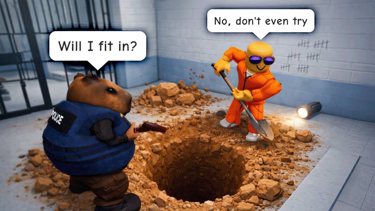 Dig to Escape 🪏 ROBLOX FUNNY MOMENTS (MEMES)