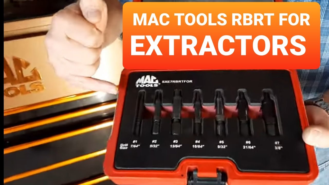 MAC TOOLS RBRT EXTRACTORS WITH F.O.R TECHNOLOGY WITH DAN THE RBRT MAN WITH BONUS SUPRISE AT THE END!