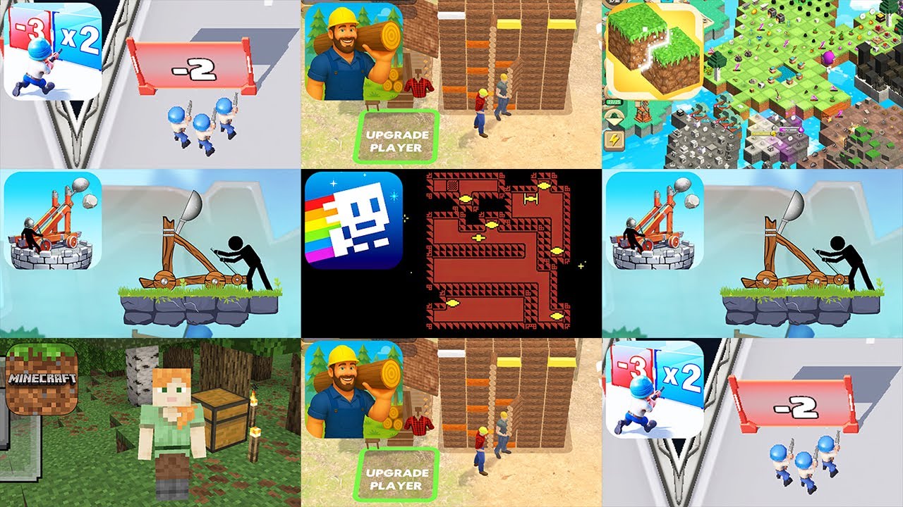 Tomb of The Mask Color,Last War Survival Game,Minecraft,MergeCrafter,The Catapult,Idle Lumber Cooper