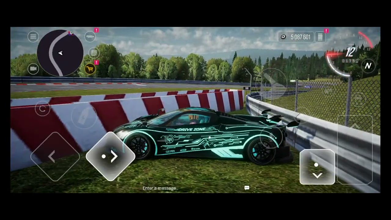 Pagani max cp 3 Track Race  complete in 6 minutes 40 seconds 🏁( game link in Description 😈👑)