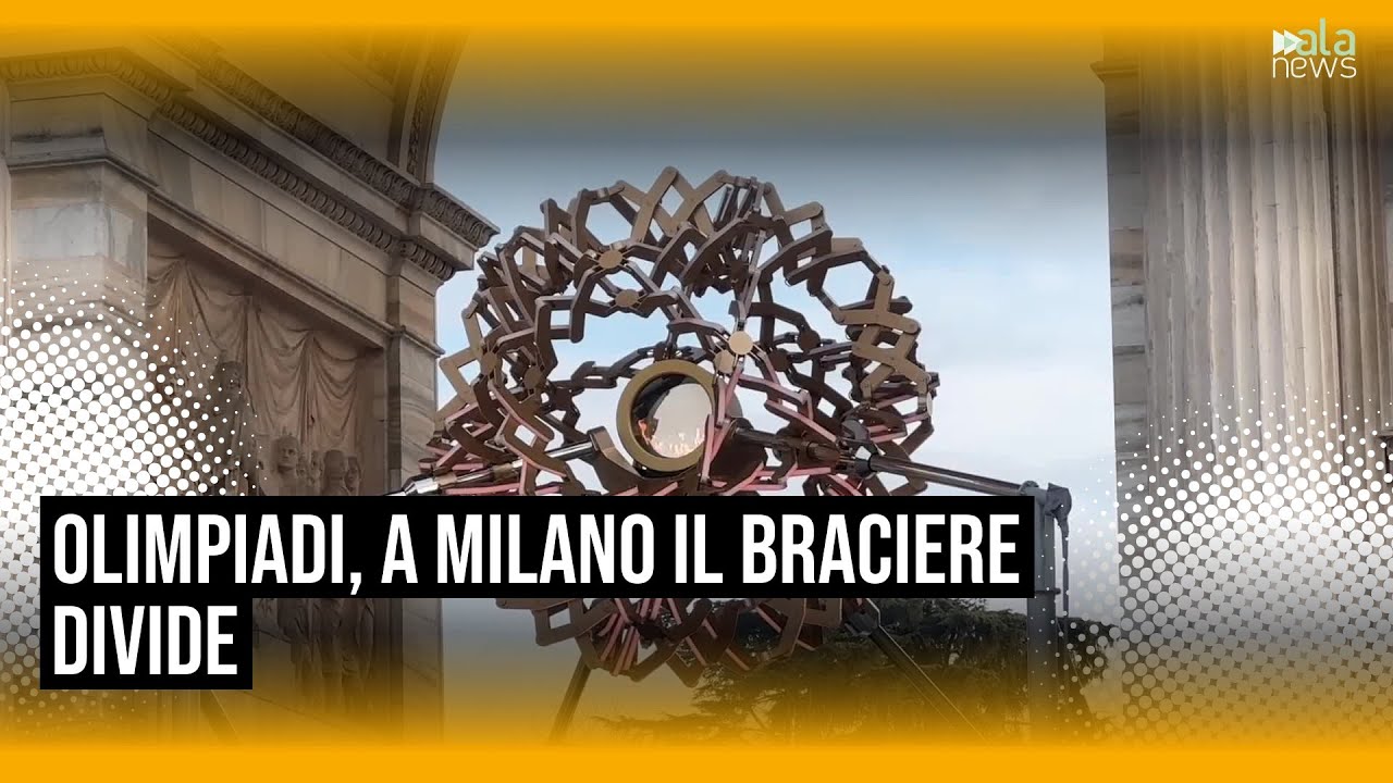 Olimpiadi, a Milano il braciere divide: 
