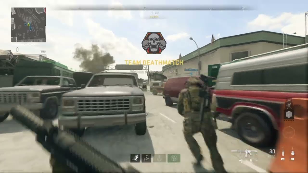 Milsim border patrol loadout in COD MW2 2022