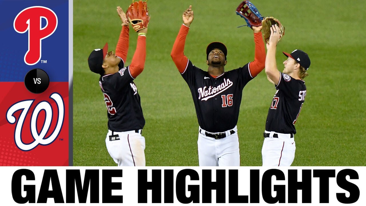 Cabrera, Holt leads the Nationals to a 5-1 win | Phillies-Nationals Game Highlights 9/21/20