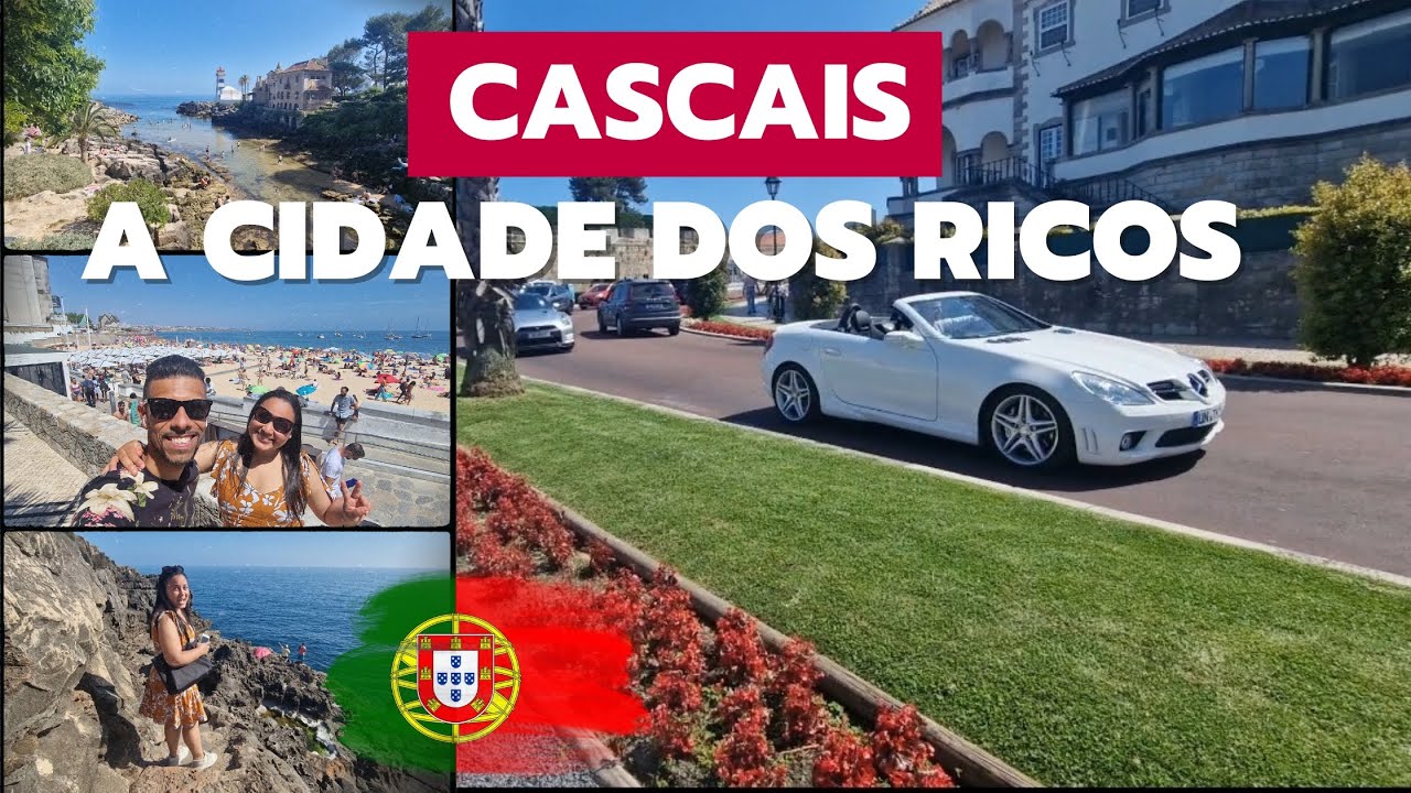TOUR completo pela Cidade de CASCAIS - LISBOA / PORTUGAL 2024 🇵🇹