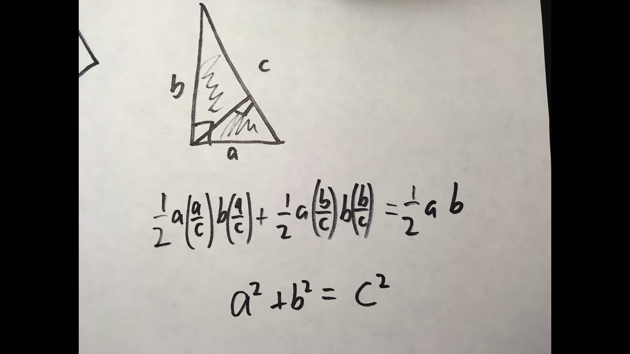 Einstein's Proof of the Pythagorean Theorem