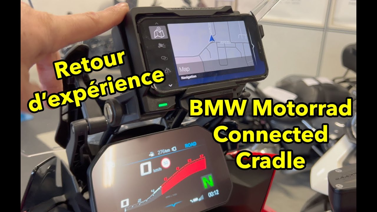 Retour d'expérience BMW Motorrad Connected Cradle.