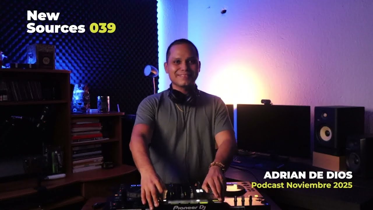 Melodic Techno, Melodic House & Progressive MEGAMIX 2025 | Adrian de Dios New Sources 039 Noviembre