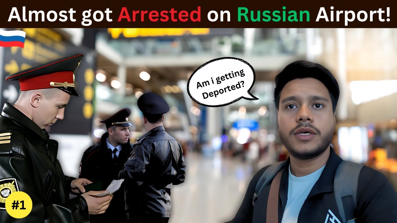 First Day in Russia | Immigration Delays | Scammed in Astana | Episode 1 #russia #travelvlog