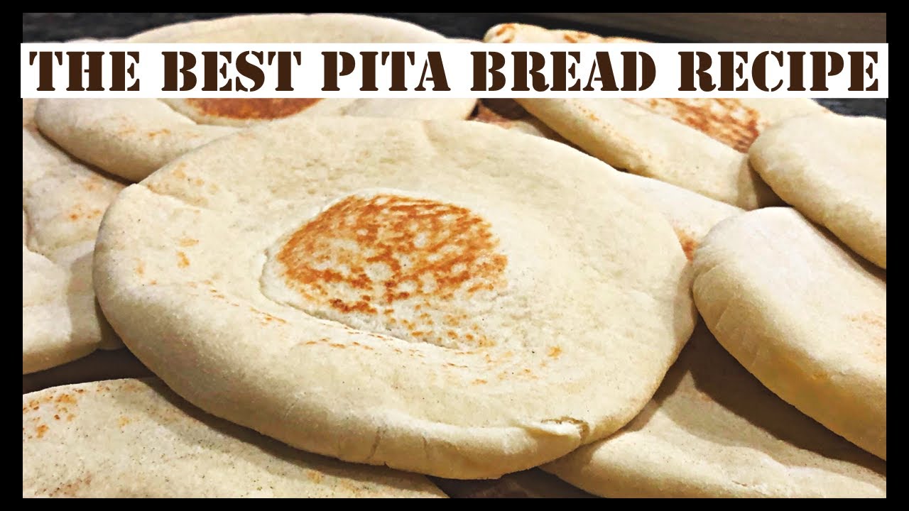 Pita Bread like a PRO CHEF at home. Doesn't even require an oven. (With subtitles)