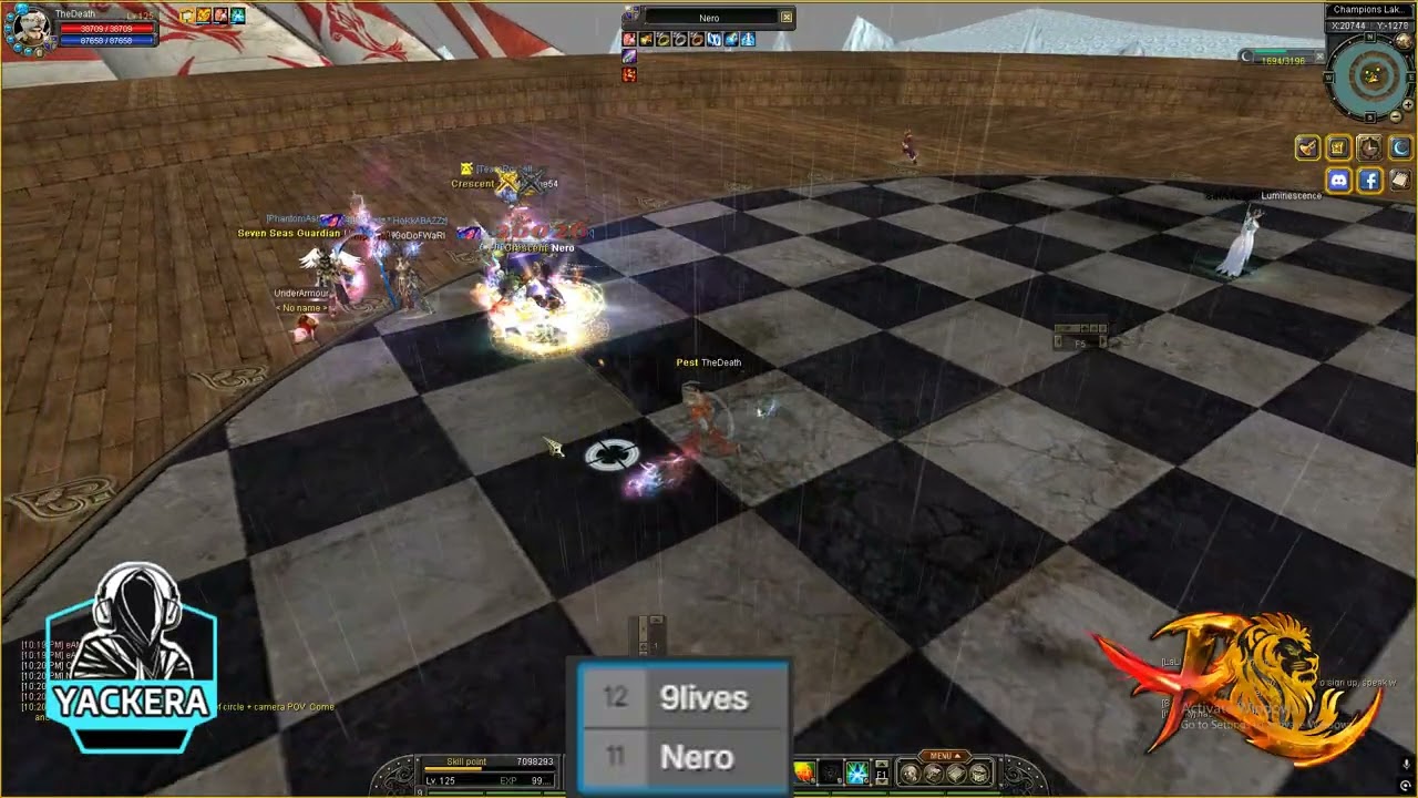 Pvp Event Sailor Online Cap 125 [9lives] VS [Nero] 1st round in Final