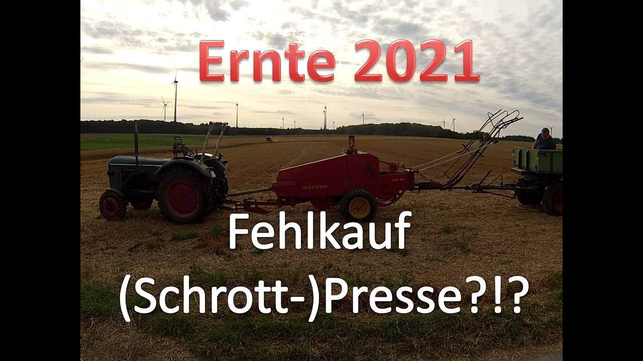 #65 Ernte 2021 | (Schrott-)Presse?! | Fehlkauf | FAIL | Welger AP41 | 