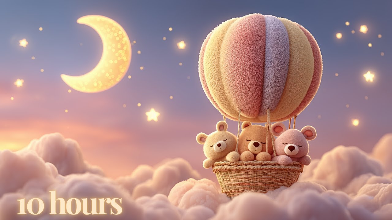 Calming Baby Lullabies ✨ 10h Music to Help Babies Sleep All Night