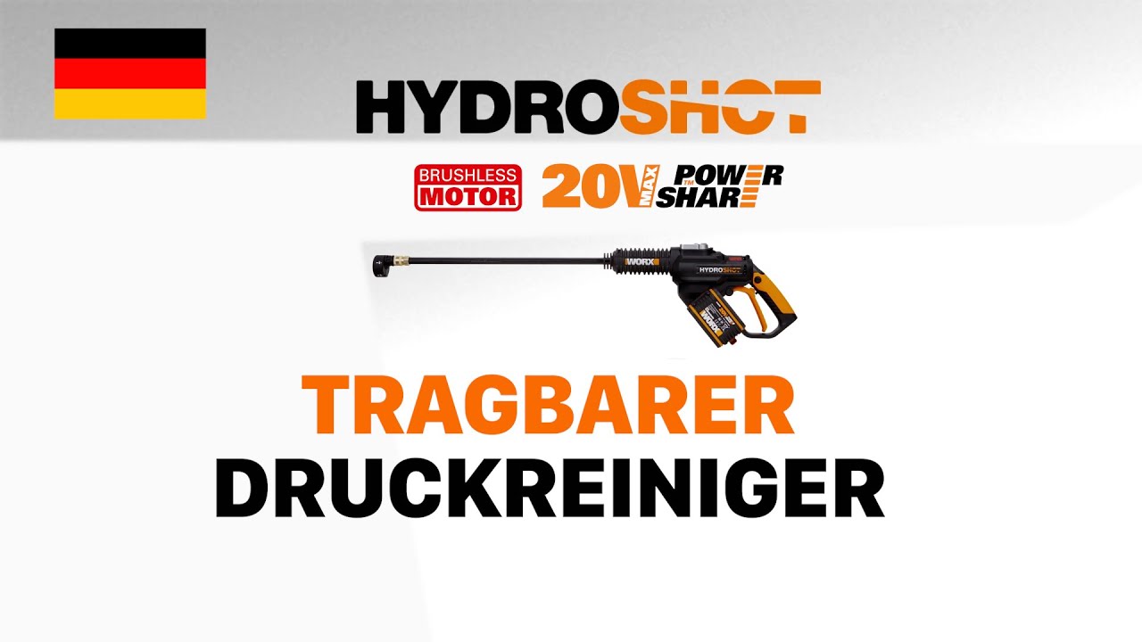 WORX WG630 Hochdruckreiniger 20V       DE