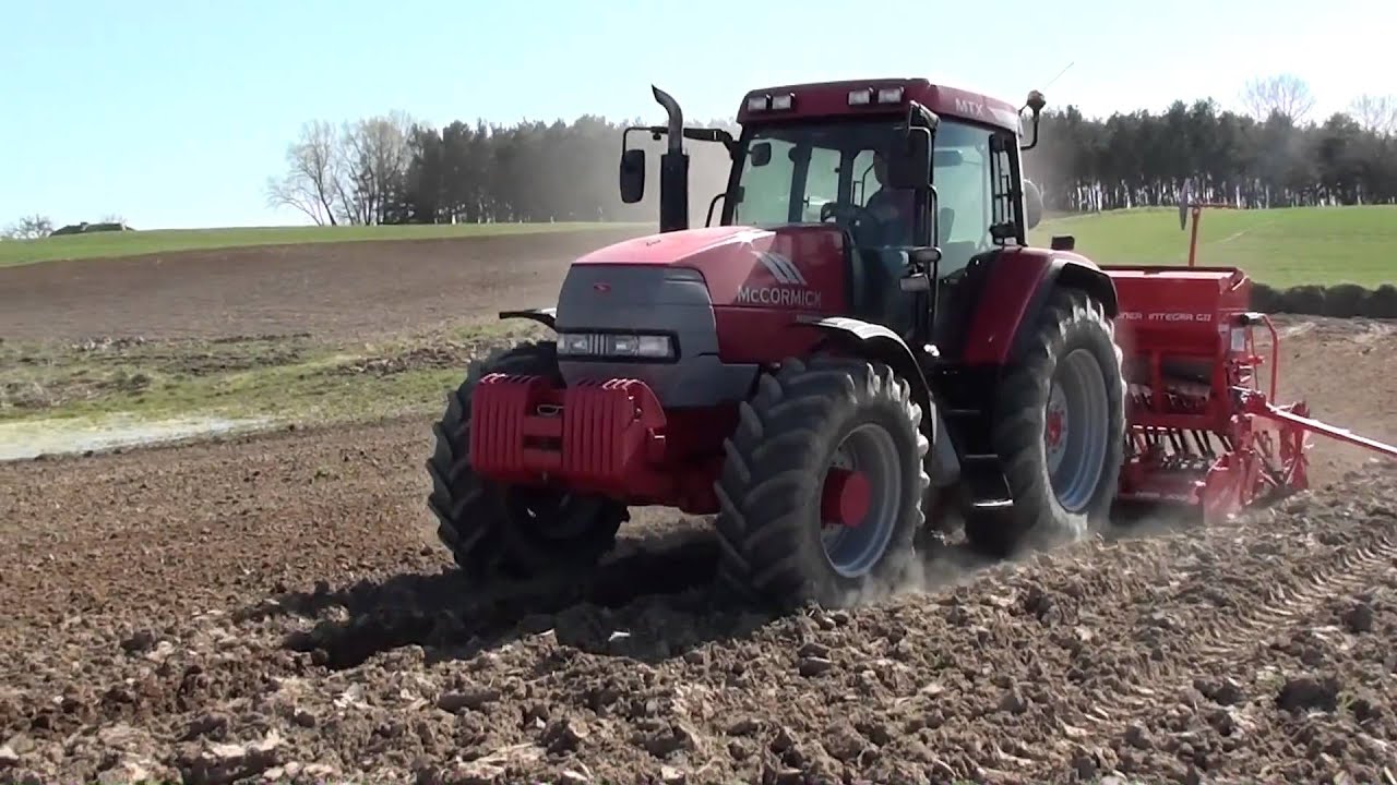 Siew jęczmienia 2011 McCormick Mtx 150 [HD]