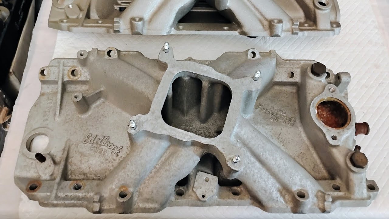 1972 Edelbrock Tarantula TM2R+1981 Victor 2R JR для Chevrolet с большим блоком цилиндров.