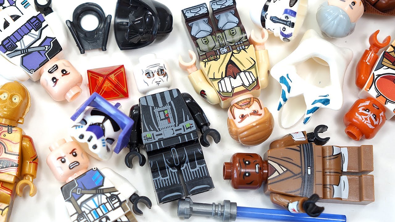LEGO Star Wars Obi-Wan | Darth Vader | Mace Windu | Ahsoka | Rahm Kota Unofficial Lego Minifigures