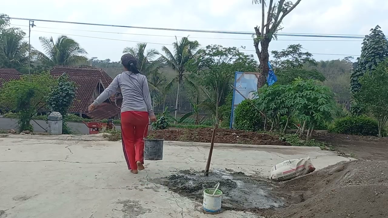BERBENAH JALAN DI RUMAH !!!