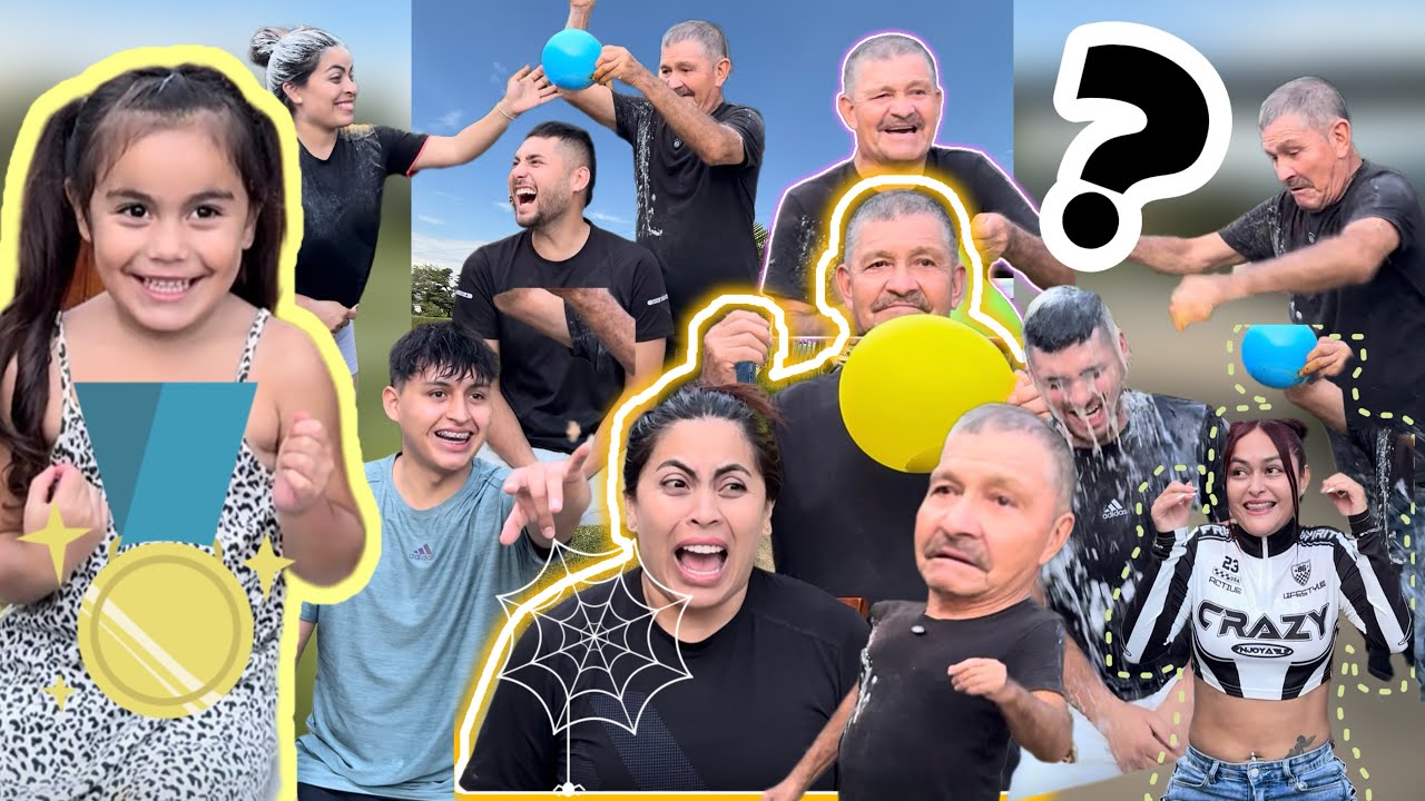 Reto del globo sorpresa🎈🥵🥳