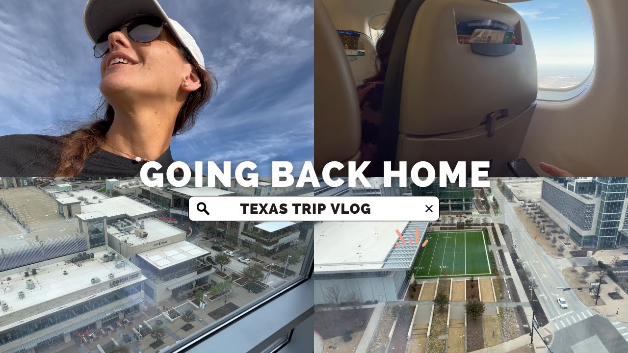 ВОЗВРАЩЕНИЕ ДОМОЙ | Лечу обратно в Техас, чтобы проверить, как я себя чувствую + СТРАШНЫЙ ШТОРМ О...