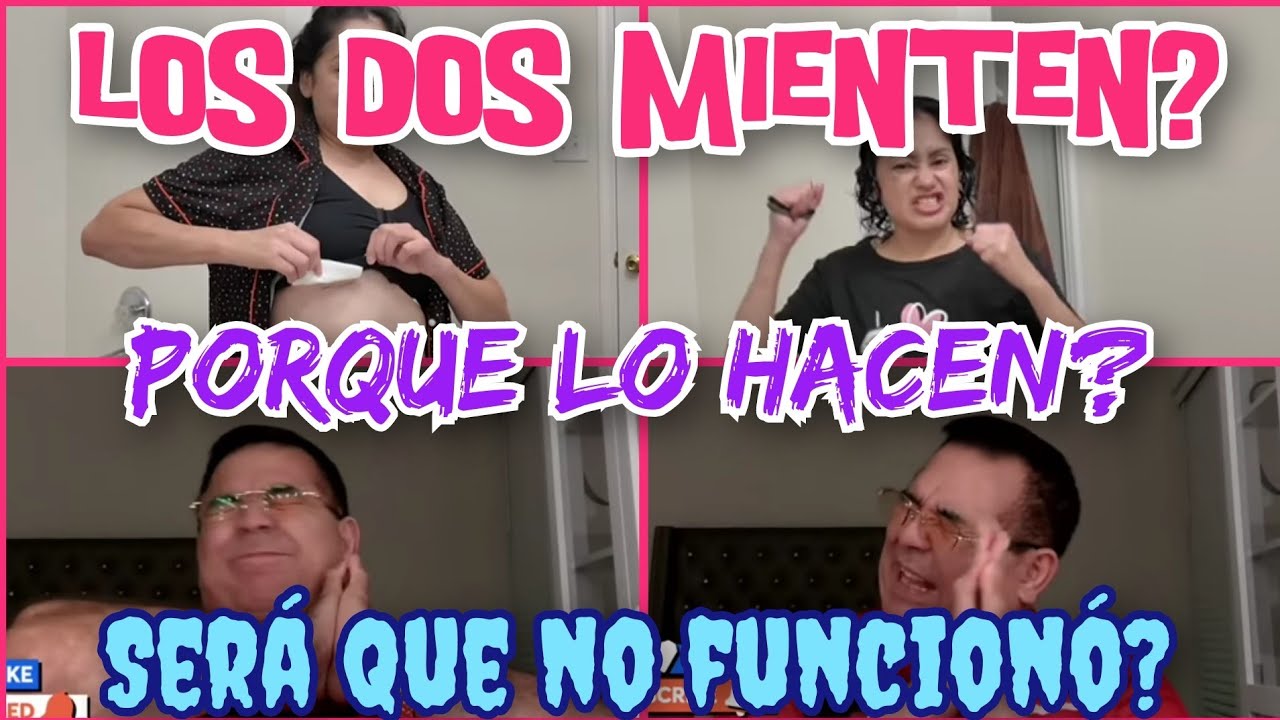 Los dos mienten⁉️Porque⁉️😱😬👀🤣