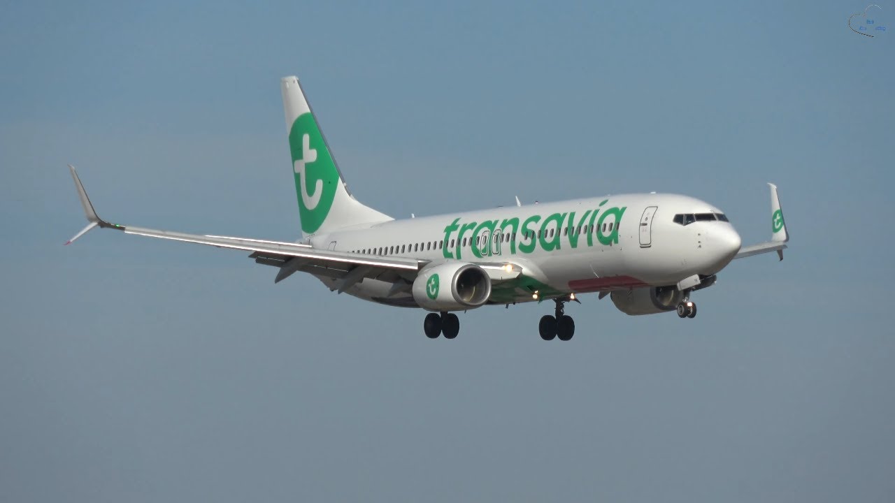 COMPILATION OF AIRPLANE Landings B738 A320 Runway 10 at Faro Airport