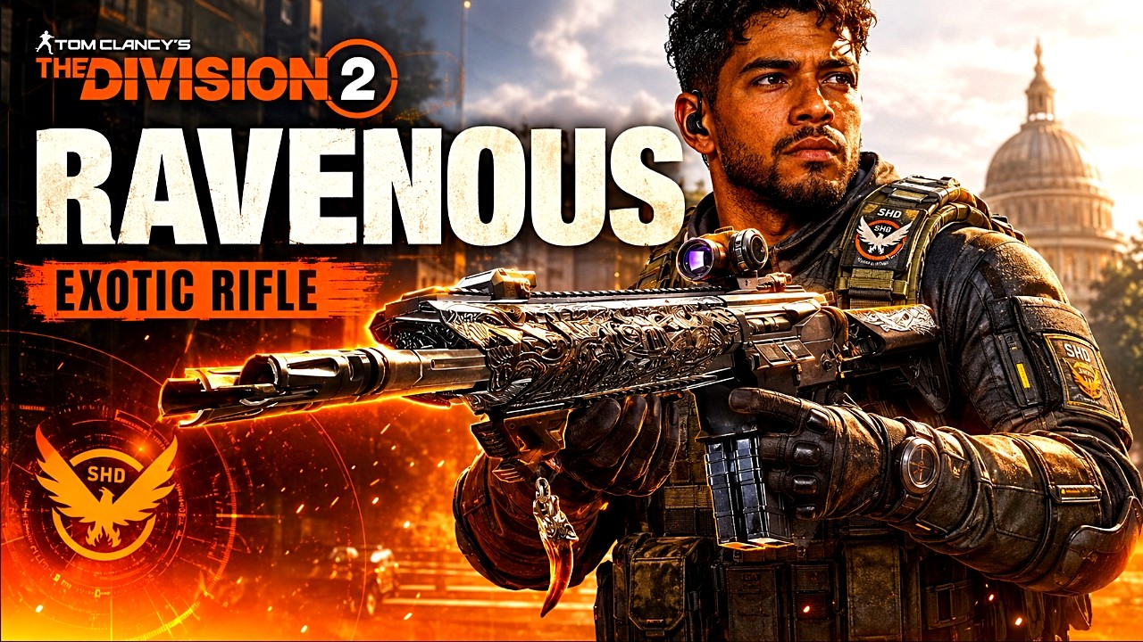 🥇 Вся правда об экзотической винтовке Ravenous... | The Division 2