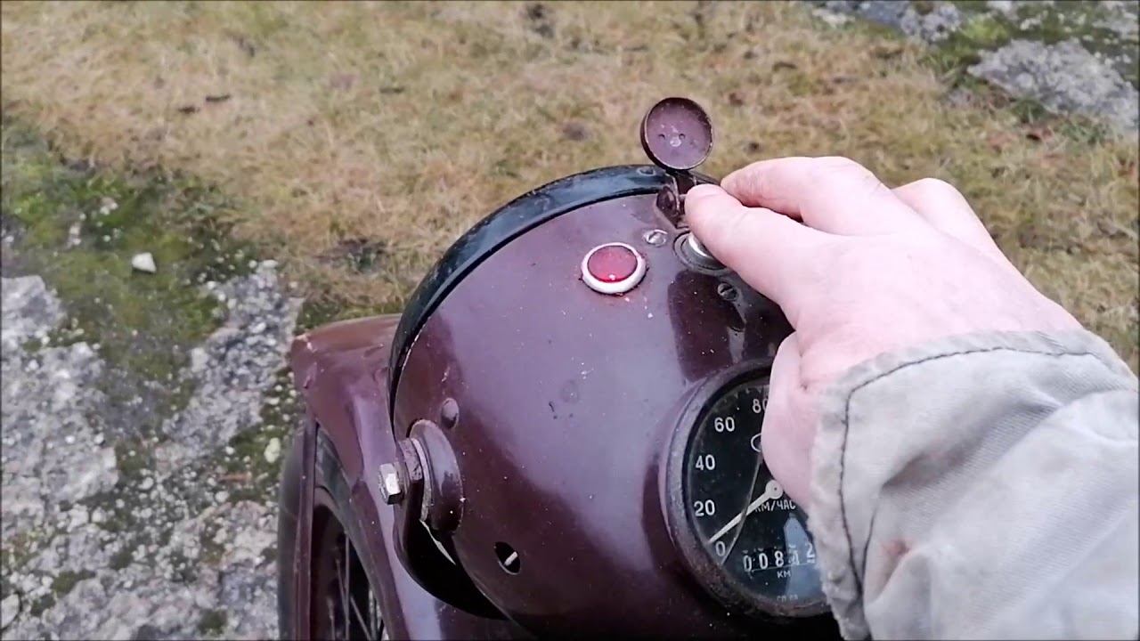 iz 350 ich 350 1948 russich dkw nz 350 first start