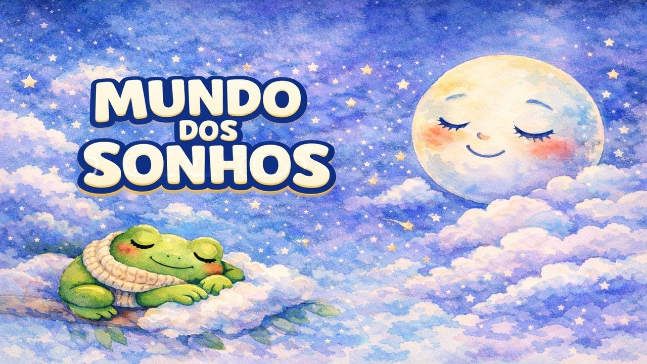 Canção de Ninar para Bebê Dormir Rápido 🌙 Mundo dos Sonhos (Música Calma)