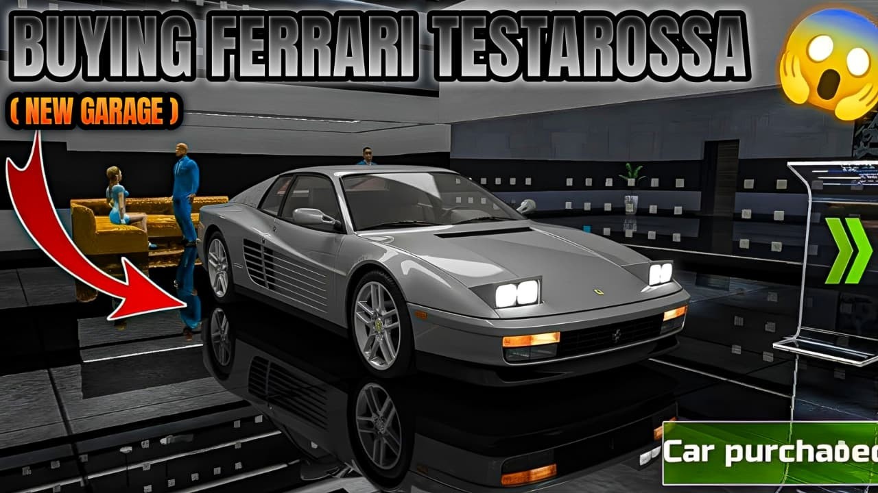 How To Unlock FERRARI TESTAROSSA 😱 in Car Simulator 2