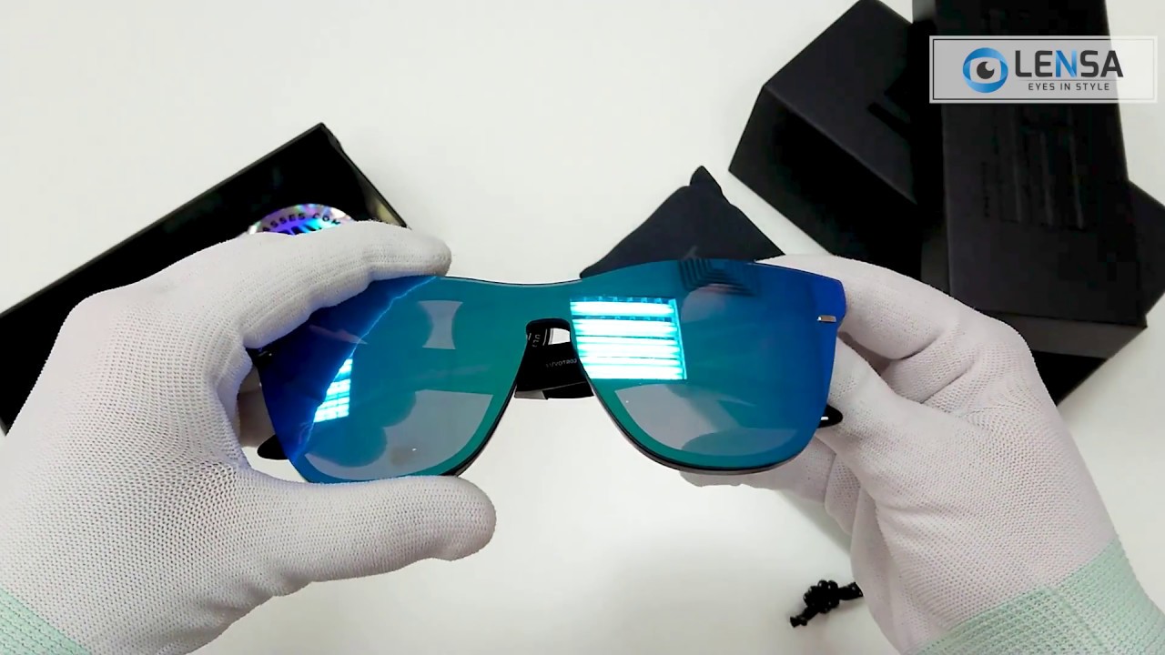 Unboxing ochelari de soare unisex Hawkers  VOTR02 Clear Blue One Venm Hybrid &ndash; LENSA.RO