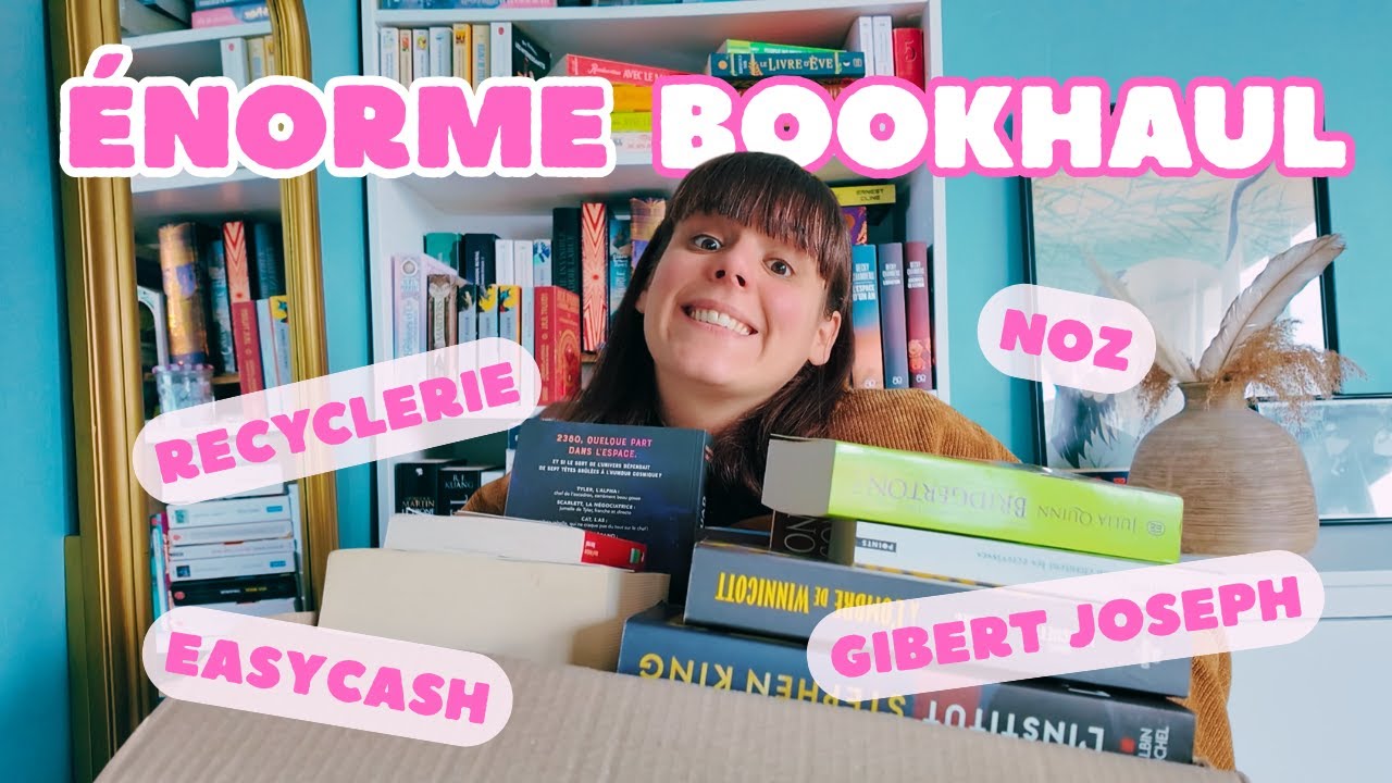 Giga BOOKHAUL - Qu'ai-je acheté ces derniers mois ?