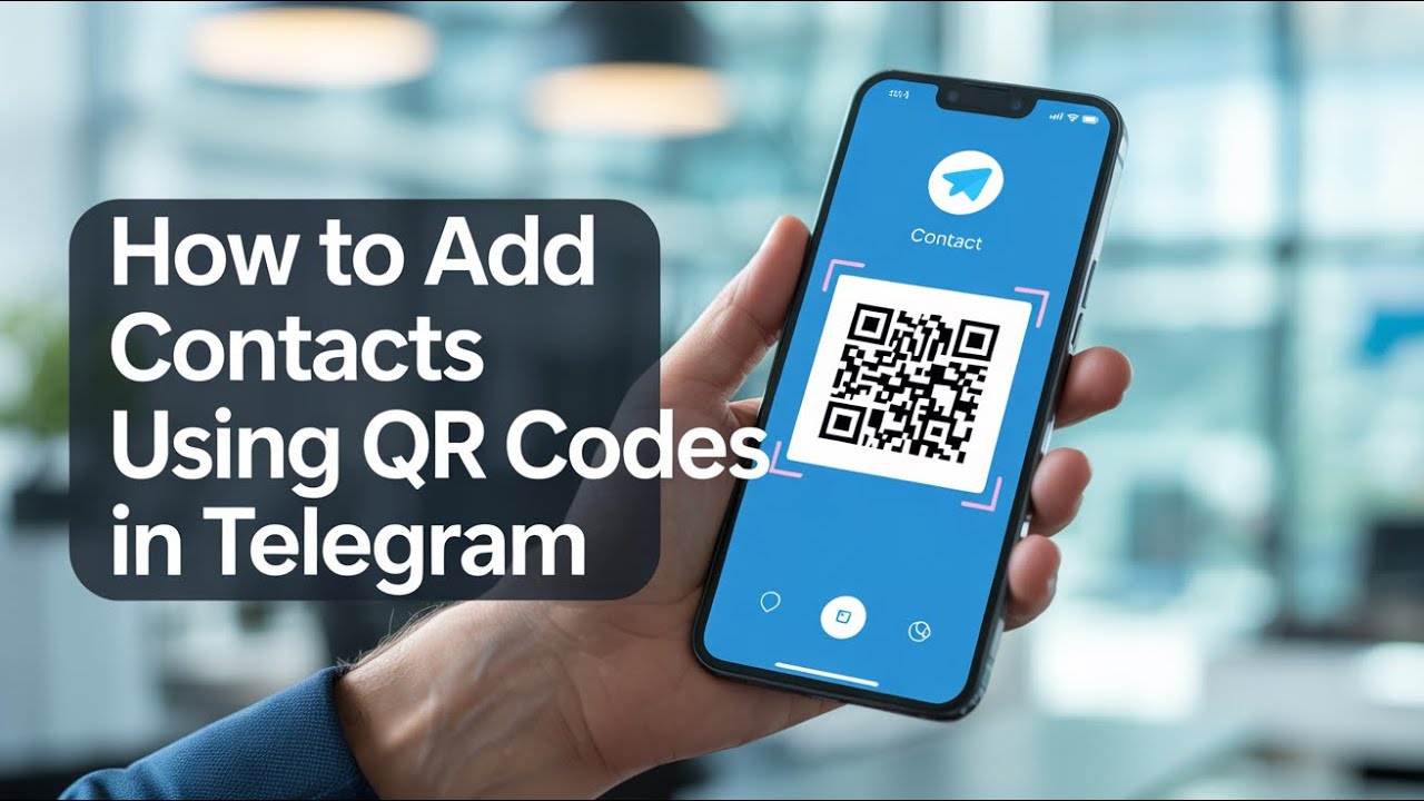 How to Add Contacts Using QR Codes in Telegram (Quick Method)