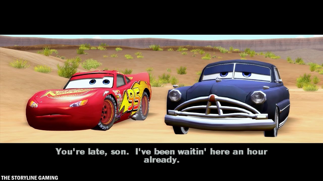 Cars The Game - 06 - Doc's Lesson: Powerslide - Gameplay PC