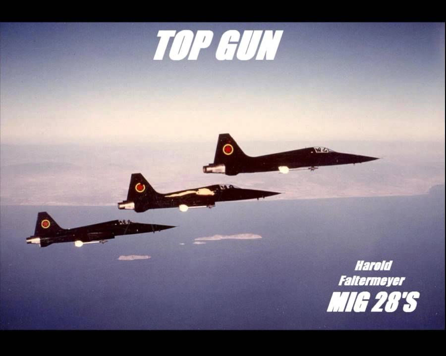TOP GUN Soundtrack Score  theme Mig 28's Harold faltermeyer