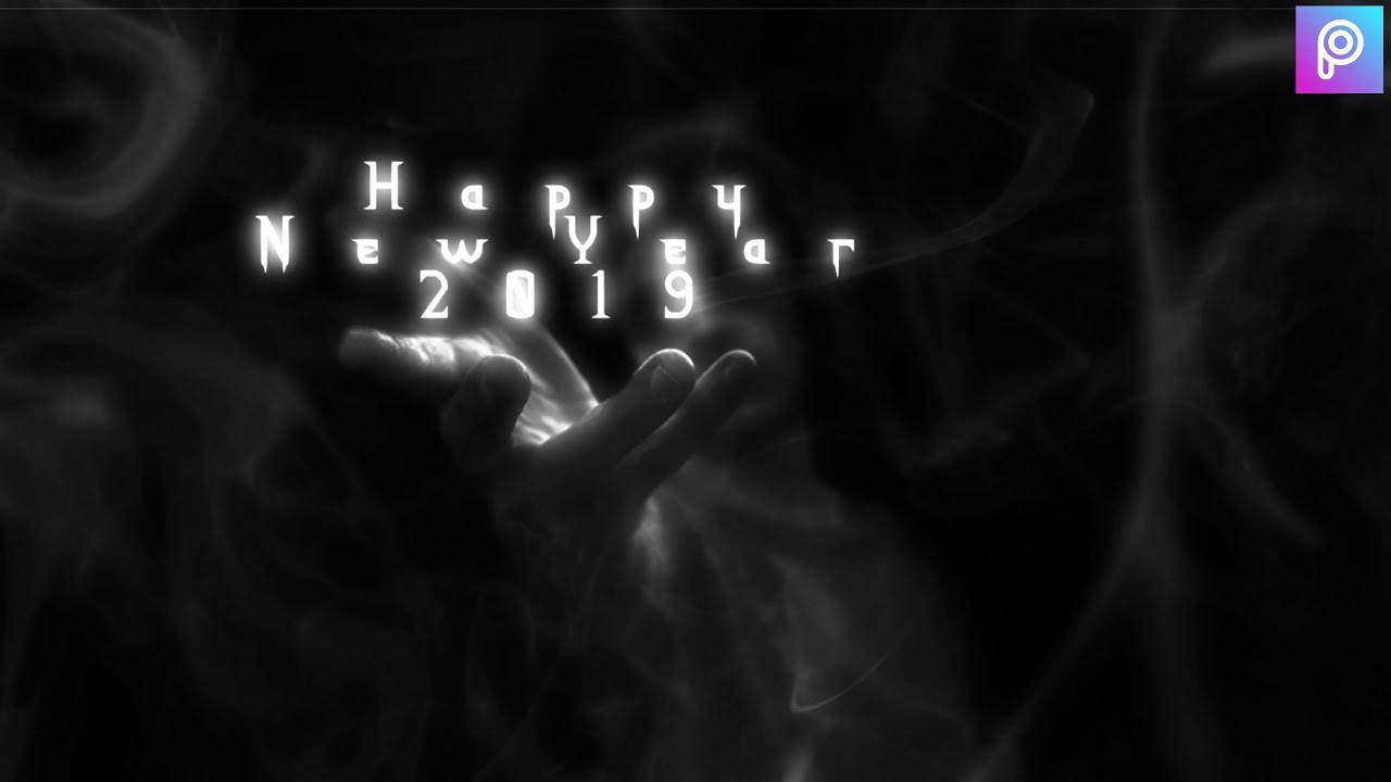 Happy New Year 2019 | Dark Effect | PicsArt