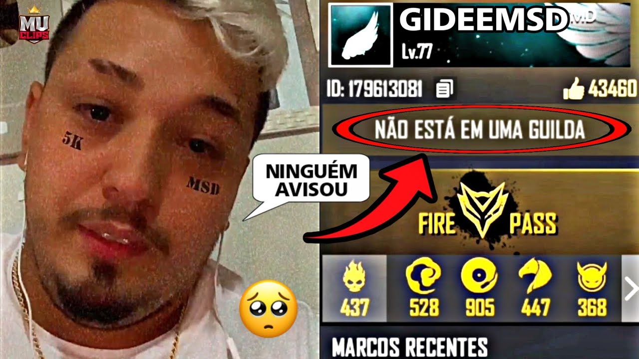 GIDEEMSD &Eacute; EXPULSO DA LOS GRANDES E DESABAFA!!