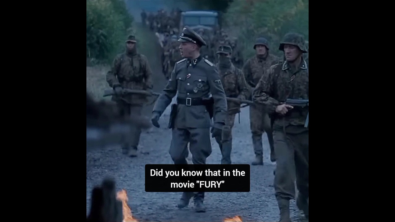The Authenticity Debate: FURY'S Final Battle Scene and Its Real-Life Inspiration - #shorts #short