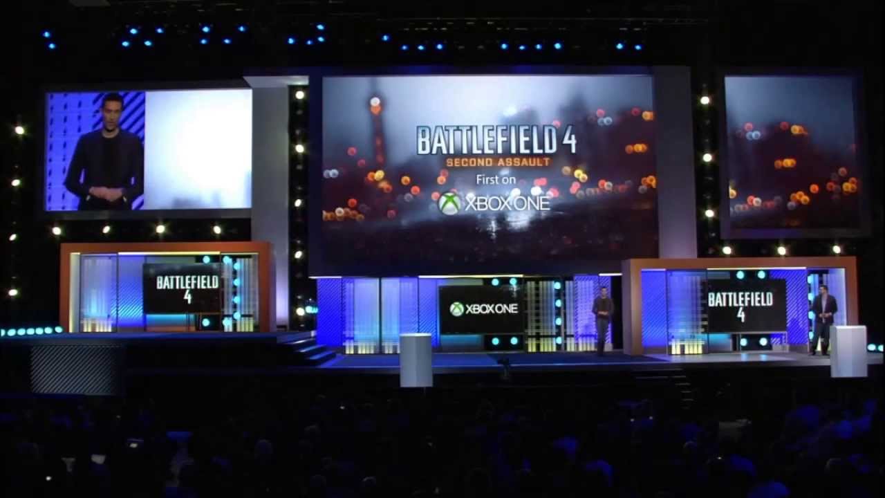 Battlefield 4 Awkward Moment Fail - Microsoft Xbox One E3 Press Conference
