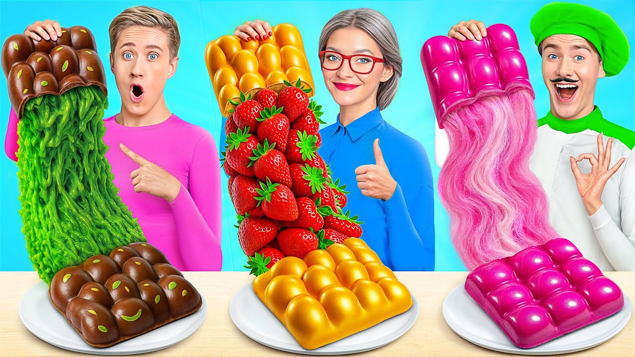 Кулинарный Челлендж: Я против Бабушки | Вкусные Кухонные Рецепты от Multi DO Challenge