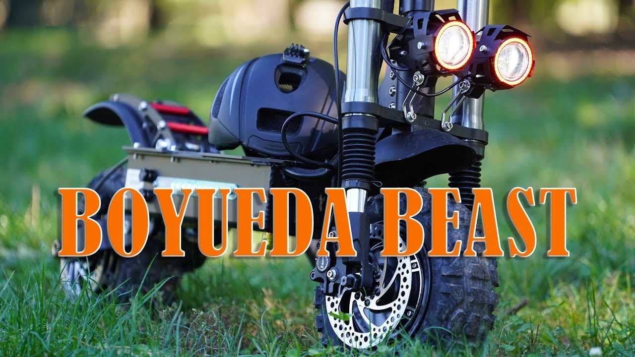 Questo Monopattino Trascina UNA MACCHINA! si chiama Boyueda Beast