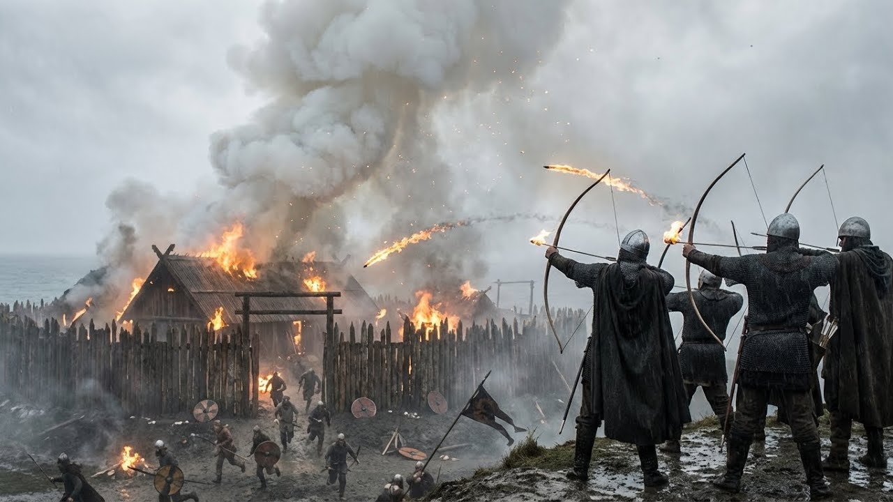 The ONLY Ambush That Made Vikings TERRIFIED | King Edward’s Archers