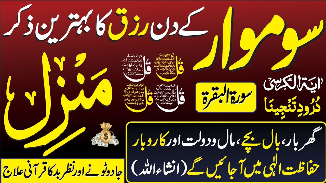 Powerful Manzil Wazifa In Urdu | نظرِ بد کا قرآنی علاج | Cure n Protection from Black Magic | EP 646